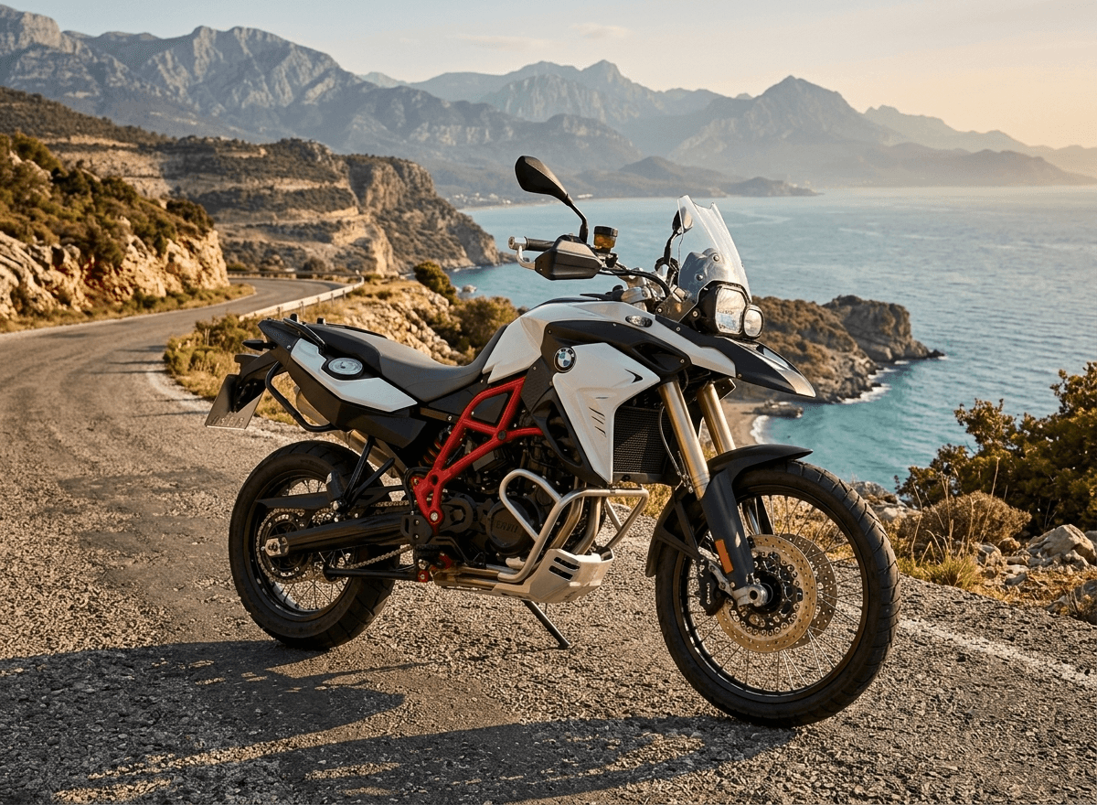 BMW F800 GS ADV motorcycle rental Istanbul