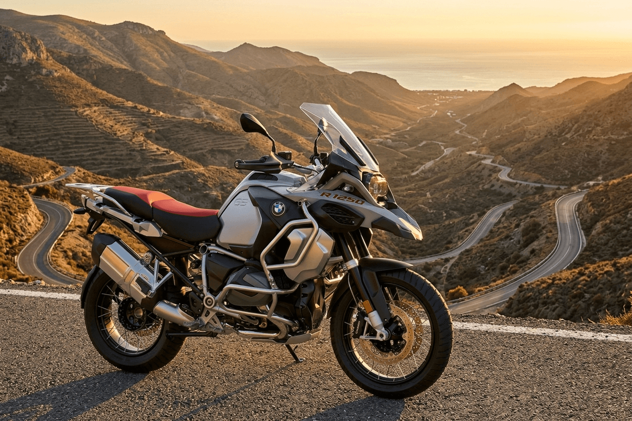 BMW R1250 GS ADV motorcycle rental Istanbul