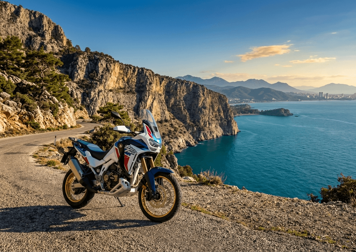 Honda Africa Twin 1000DCT motorcycle rental Istanbul