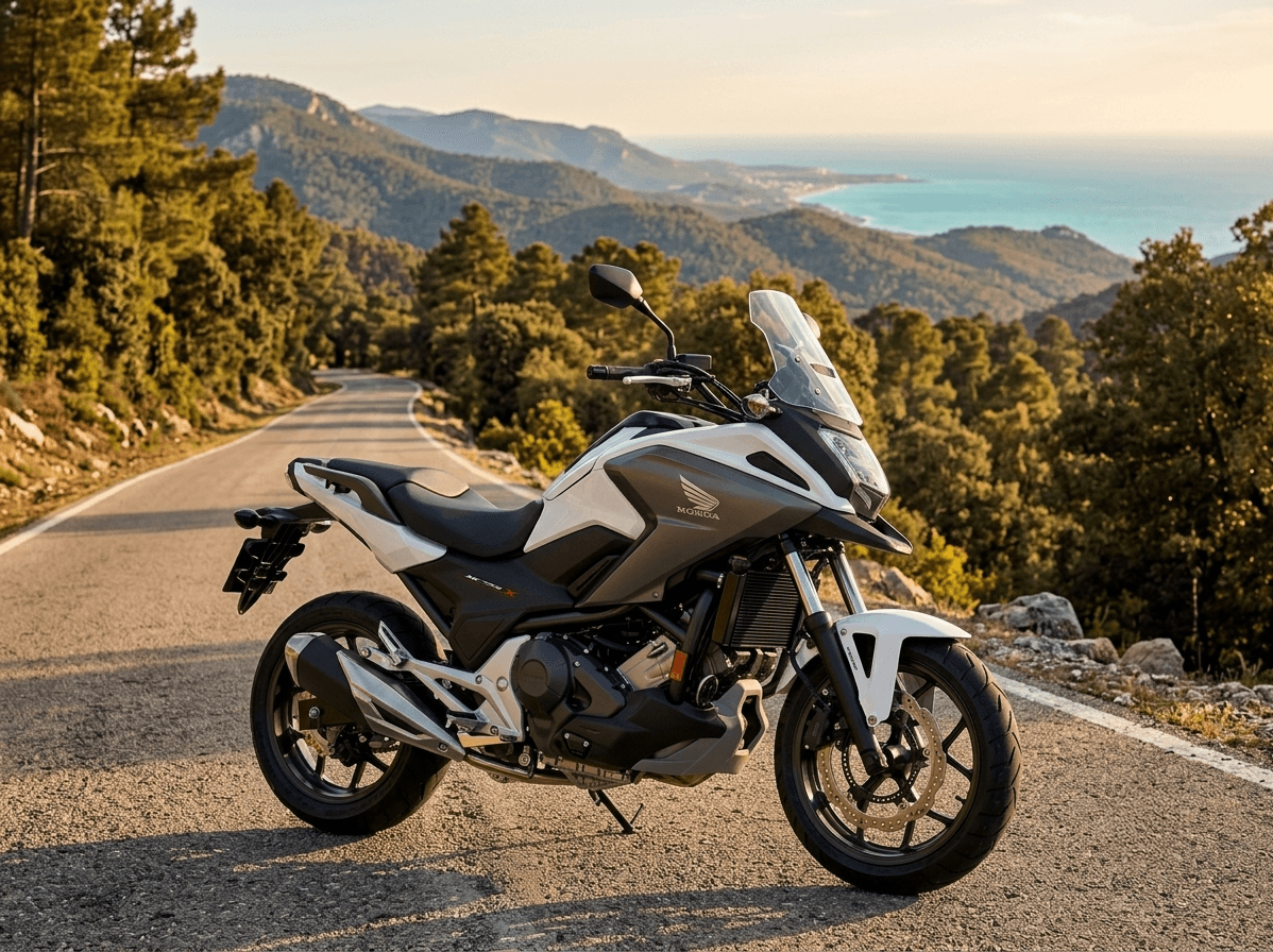 Honda NC750X DCT motorcycle rental Istanbul