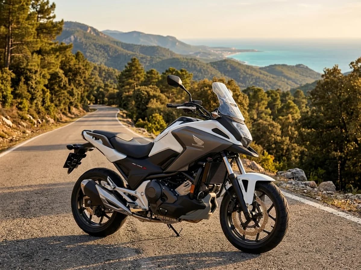 Honda NC750X DCT motorcycle for rent in Istanbul