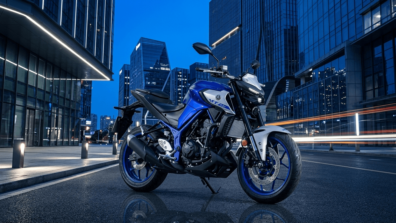 Yamaha MT-25 motorcycle rental Istanbul