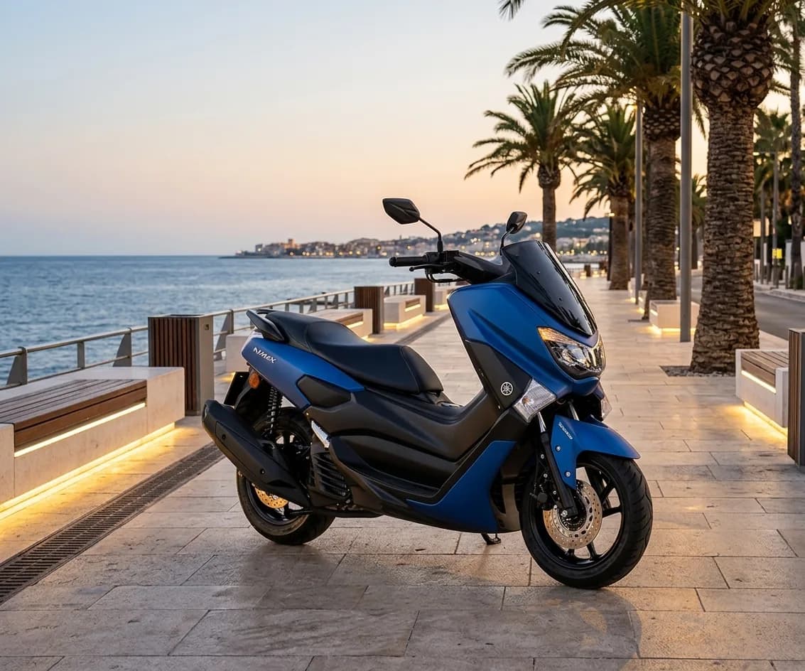 Yamaha NMAX 155 scooter for rent in Istanbul