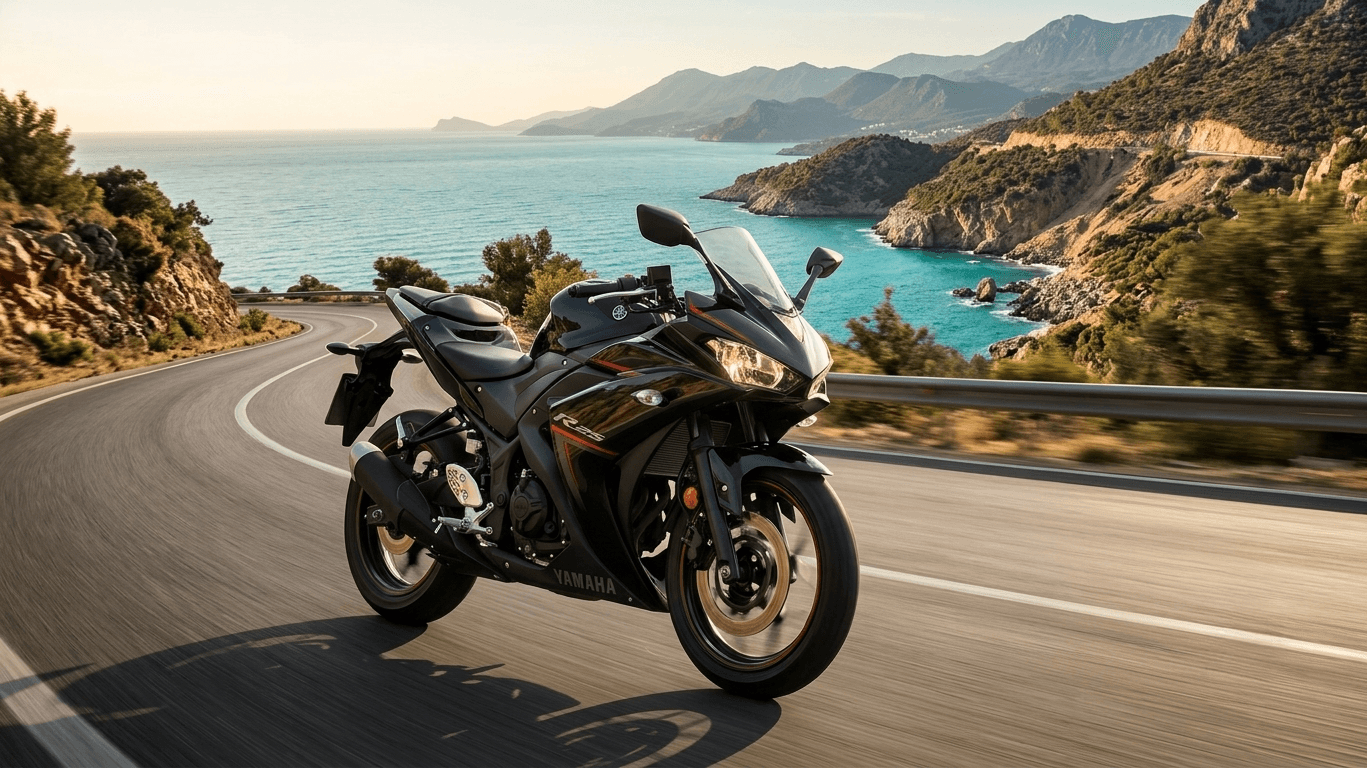 Yamaha R25 motorcycle rental Istanbul