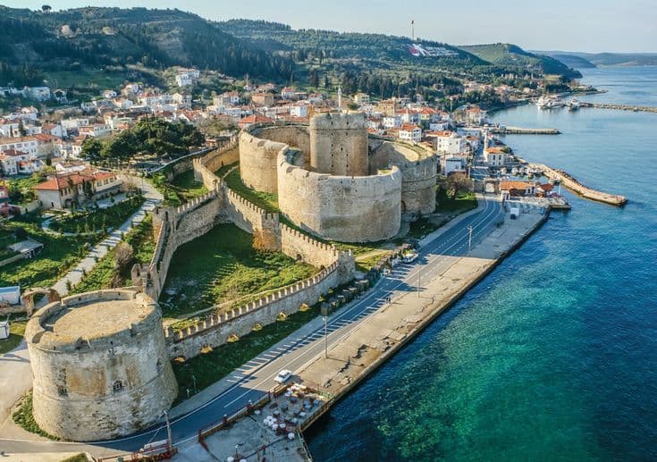 Istanbul to Rumeli Feneri motorcycle route